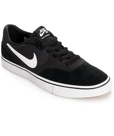 Nike Paul Rodriguez Skate Shoes CTD SB Black/White